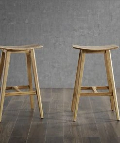 Greenington Furniture Tigris Counter Stool Set - Exotic Tiger Inlay