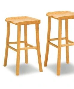 Greenington Tulip Bar Stool Set - Caramelized Furniture