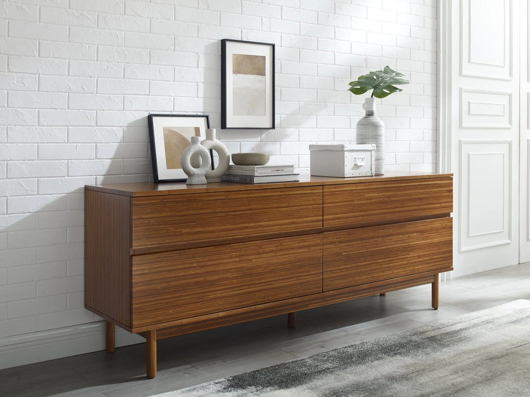 Greenington Ventura Four Drawer Double Dresser Greenington Ventura Four Drawer Double Dresser