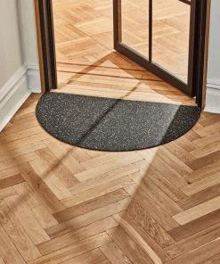Slash Objects Best Sellers Half Circle Recycled Rubber Floor Mat