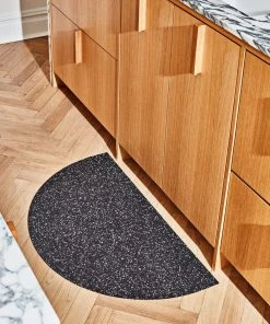 Slash Objects Best Sellers Half Circle Recycled Rubber Floor Mat