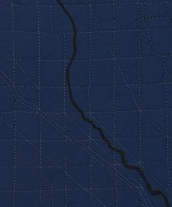 Haptic Lab Home Goods Chicago Map Throw Quilt