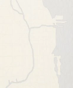 Haptic Lab Home Goods Chicago Map Throw Quilt