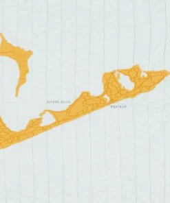 Haptic Lab Hamptons Map Throw Quilt