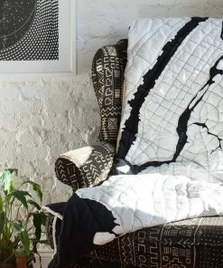 Haptic Lab Home Goods New York Harbor Map Throw Quilt