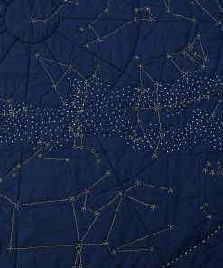 Haptic Lab Constellation Quilt - Navy Home Goods 7 Haptic Lab Constellation Quilt - Navy Home Goods