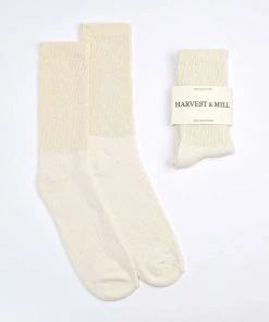 Harvest & Mill Men's 6 Pack Crew Socks