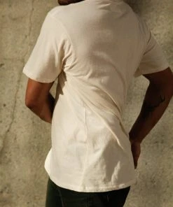 Harvest & Mill Men's Crew Tee - Natural