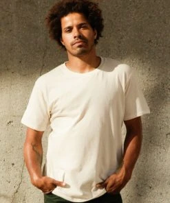 Harvest & Mill Men's Crew Tee - Natural