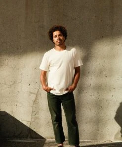 Harvest & Mill Men's Crew Tee - Natural 2 Harvest & Mill Men's Crew Tee - Natural