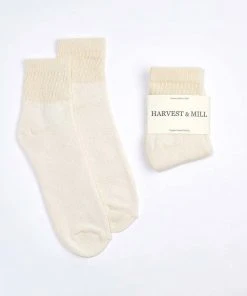 Harvest & Mill Women's 6 Pack Ankle Socks