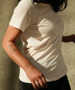 Harvest & Mill Clothing Natural Jersey Crew Tee 7 Harvest & Mill Clothing Natural Jersey Crew Tee