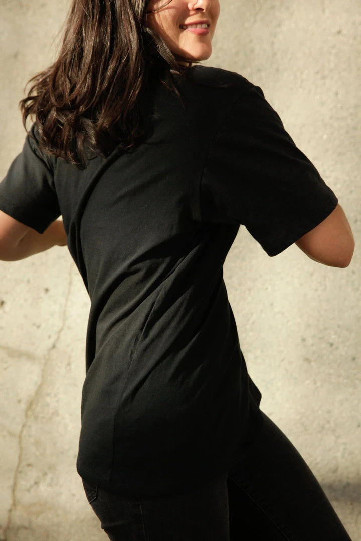 Harvest & Mill Unisex Style Crew Tee - Black Harvest & Mill Unisex Style Crew Tee - Black