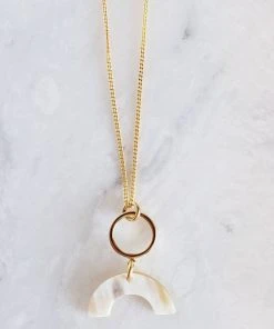 Hathorway Hanh Tinh Icon Horn Pendant Necklace Special Occasion