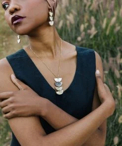 Hathorway Best Sellers Hanoi Crescent Horn Pendant Necklace