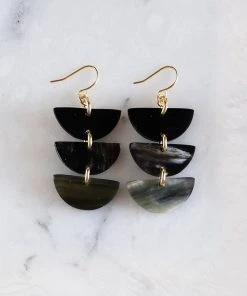 Hathorway Best Sellers Hanoi Crescent Horn Earrings