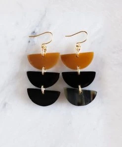 Hathorway Best Sellers Hanoi Crescent Horn Earrings