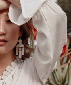 Hathorway Hoang Hau Horn Earrings Jewelry