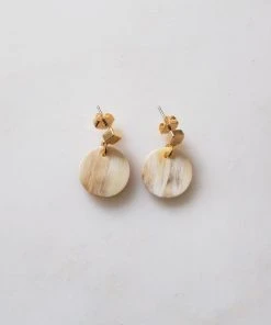 Hathorway Best Sellers Nho Be Circle Horn Earrings