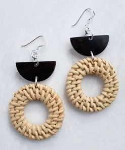 Hathorway Ninh Binh Crescent Horn Earrings