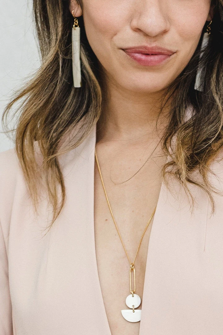 Hathorway Jewelry Tho Horn Pendant Necklace Hathorway Jewelry Tho Horn Pendant Necklace