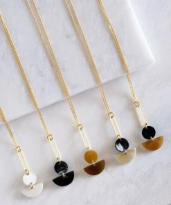 Hathorway Jewelry Tho Horn Pendant Necklace 2 Hathorway Jewelry Tho Horn Pendant Necklace