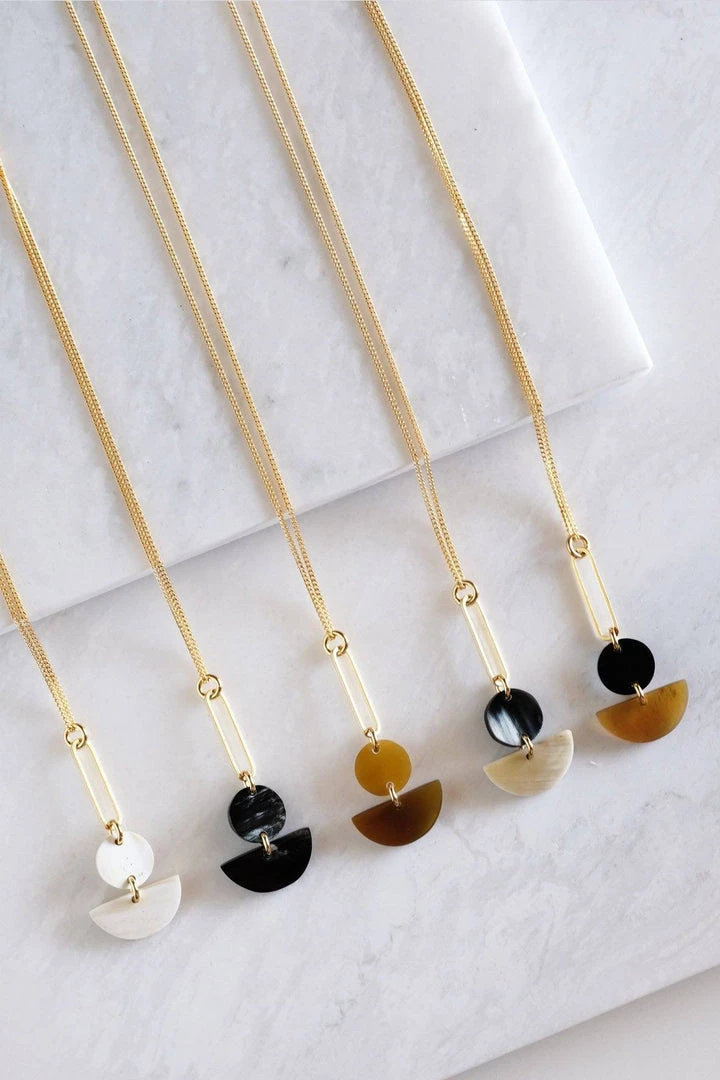Hathorway Jewelry Tho Horn Pendant Necklace Hathorway Jewelry Tho Horn Pendant Necklace