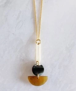 Hathorway Jewelry Tho Horn Pendant Necklace 5 Hathorway Jewelry Tho Horn Pendant Necklace