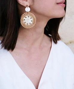 Hathorway Thuy Binh Horn Dangle Earrings