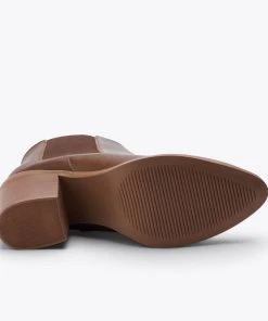 Nisolo Shoes Heeled Chelsea Boot - Chocolate