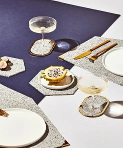 Slash Objects Hex Recycled Rubber Trivet Set - Gris Kitchen + Dining 15 Slash Objects Hex Recycled Rubber Trivet Set - Gris Kitchen + Dining