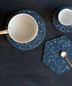 Slash Objects Hex Recycled Rubber Trivet Set - Royal Best Sellers