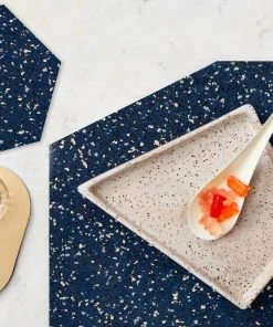 Slash Objects Hex Recycled Rubber Trivet Set - Royal Best Sellers