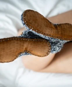 Kingdom Of Wow High Top Unisex Bamboo Wool Slippers