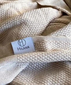 Hilana: Upcycled Cotton Big Sur Upcycled Blanket 5 Hilana: Upcycled Cotton Big Sur Upcycled Blanket