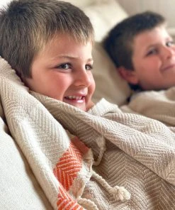 Hilana: Upcycled Cotton Pipa Upcycled Throw Blanket 7 Hilana: Upcycled Cotton Pipa Upcycled Throw Blanket