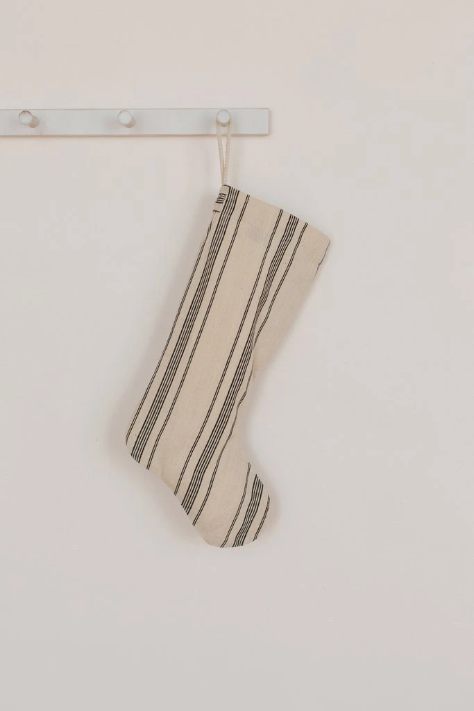 Will & Atlas Ticking Stripe Holiday Stocking Will & Atlas Ticking Stripe Holiday Stocking