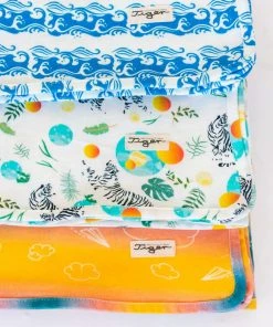 Honey Cake Tiger Patterned Baby Blanket