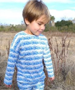 Honey Cake Tiger Kids' + Baby Kids' Hello Fun Wave Unisex Long Sleeve Tee 10 Honey Cake Tiger Kids' + Baby Kids' Hello Fun Wave Unisex Long Sleeve Tee