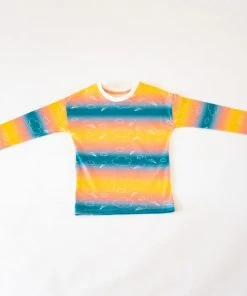 Honey Cake Tiger Kids' Unisex Long Sleeve Tee - Sky's The Limit