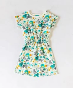 Honey Cake Tiger Kids' Magical Jungle Short Sleeve Dress Kids' + Baby