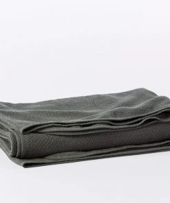 Coyuchi Throw Blankets Honeycomb Blanket - Shadow