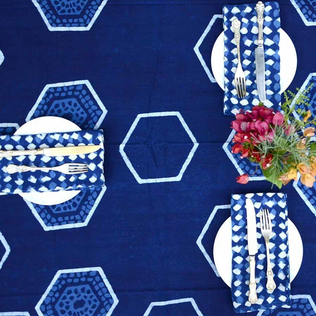 Ichcha Honeycomb Tablecloth Ichcha Honeycomb Tablecloth