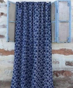 Ichcha Blue Flowers Curtain Panel Best Sellers