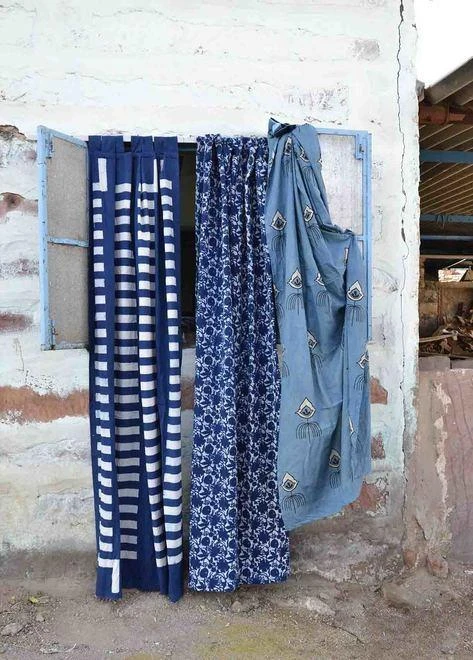 Ichcha Blue Flowers Curtain Panel Best Sellers Ichcha Blue Flowers Curtain Panel Best Sellers