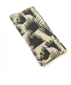 Ichcha Fern Napkin Set - Black Kitchen + Dining