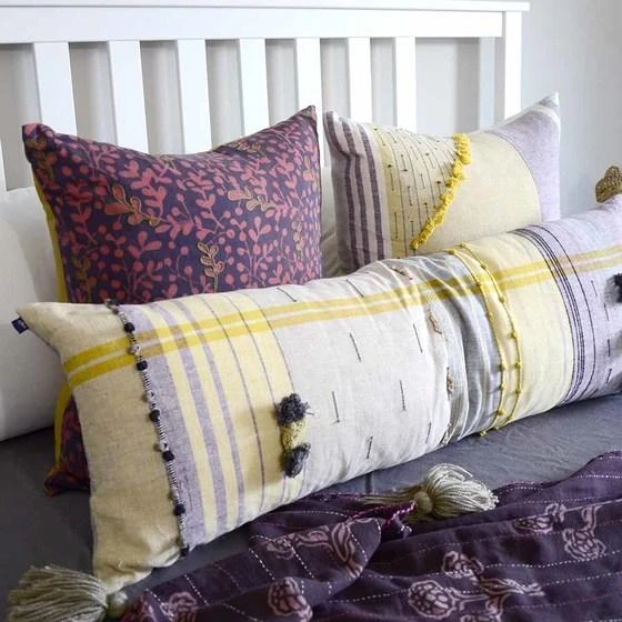 Ichcha Home Goods Laila Throw Pillow Cover Ichcha Home Goods Laila Throw Pillow Cover