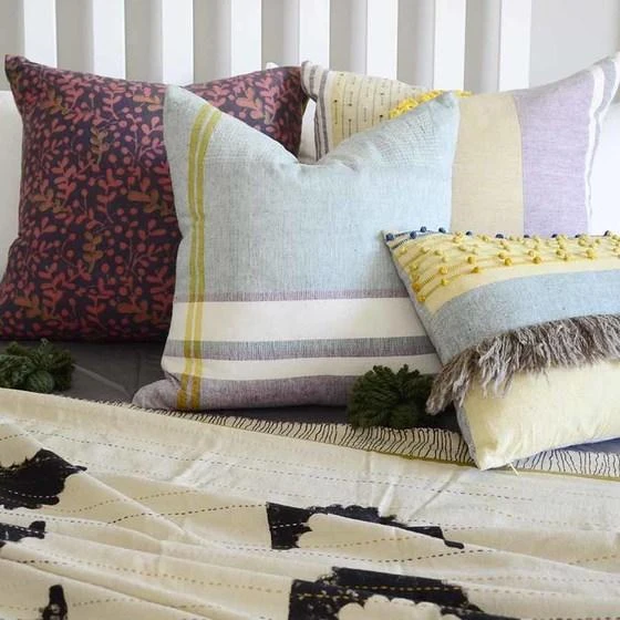 Ichcha Home Goods Laila Throw Pillow Cover Ichcha Home Goods Laila Throw Pillow Cover