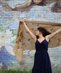 Ichcha Padma Golden Mustard Scarf