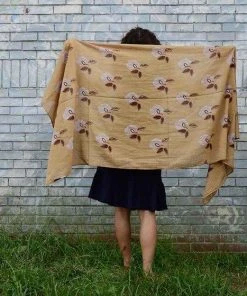 Ichcha Padma Golden Mustard Scarf